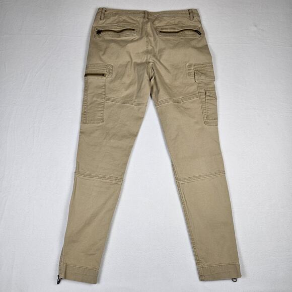 Polo Ralph Lauren Womens Cargo Pant Safari Utility Khaki Outdoor Pockets Tan 10 - Picture 8 of 16